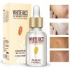 ROREC White Rice Whitening Serum Face Moisturizing Cream Anti Wrinkle Anti Aging Face Fine Lines Acne Treatment Skin Care 15ml