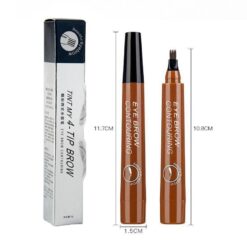 Microblading Eyebrow Pen Fork Tip Fine Sketch Liquid Eyebrow Tattoo Pencil Waterproof Long Lasting Eyebrow Tint Cosmetics TSLM2