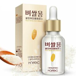 ROREC White Rice Whitening Serum Face Moisturizing Cream Anti Wrinkle Anti Aging Face Fine Lines Acne Treatment Skin Care 15ml