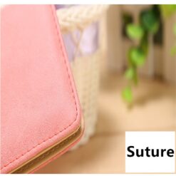 Minimalist Designer Slim Long Bifold Women Wallet Female Clutch Leather Brand Coin Purse Ladies Card Holder Money Dollar Cuzdan